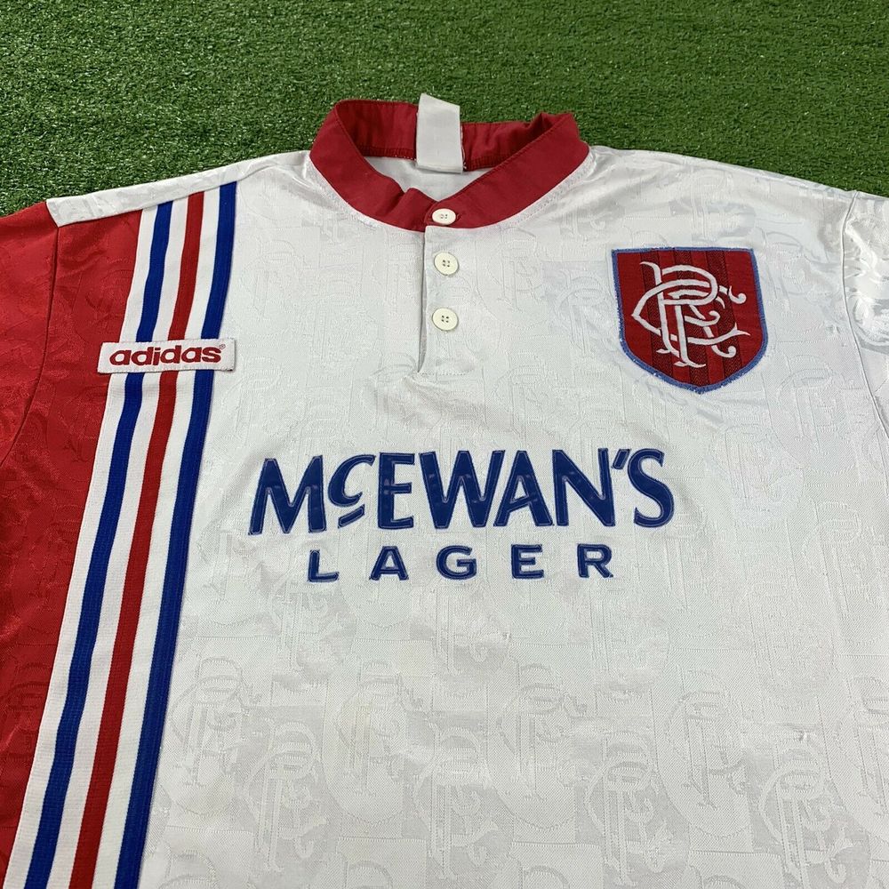 Adidas McEwans Lager Red Rangers Soccer Jersey